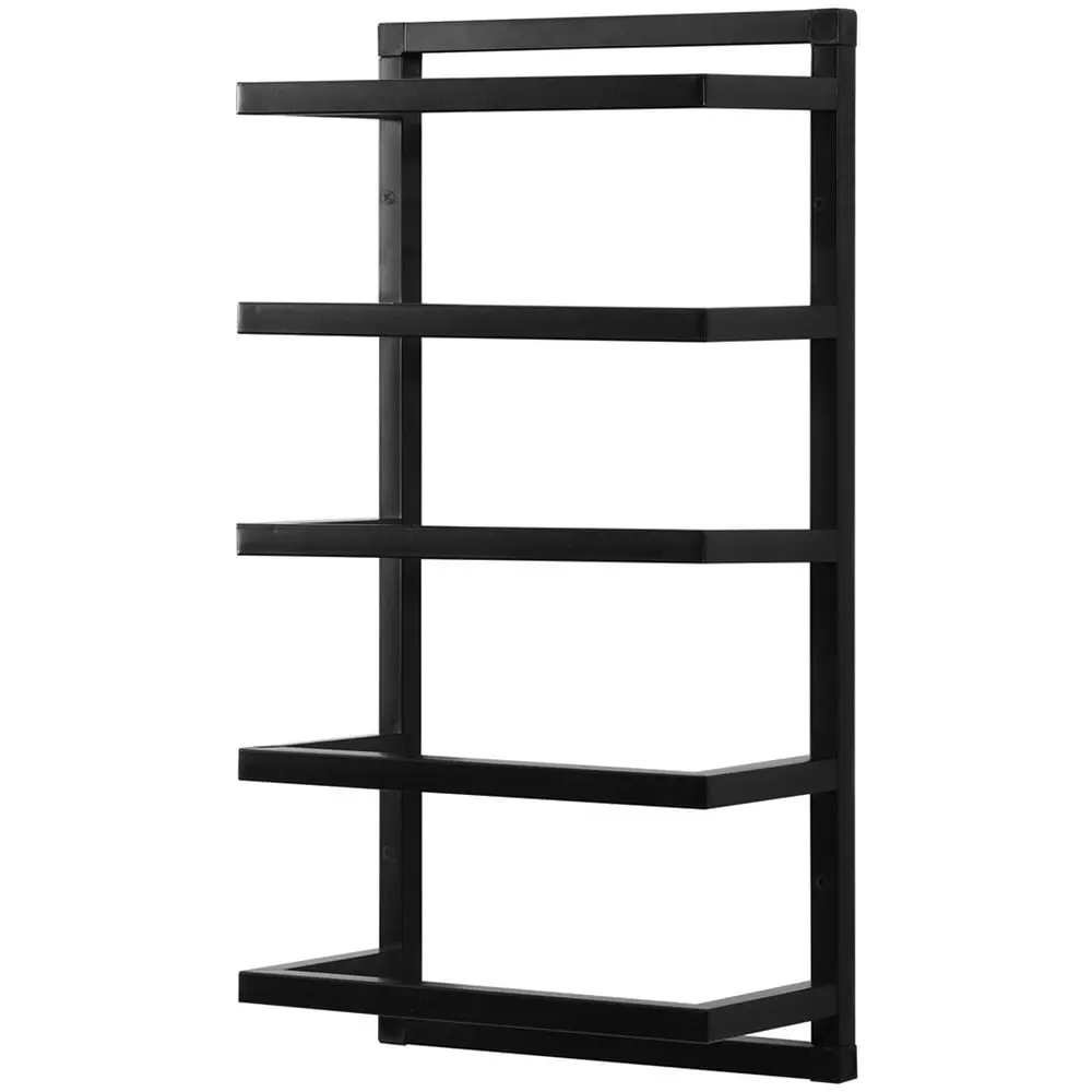 Wall Mounted Towel Holder - Black image