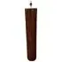 Fluted Floor Lamp Base - Brown, Wood