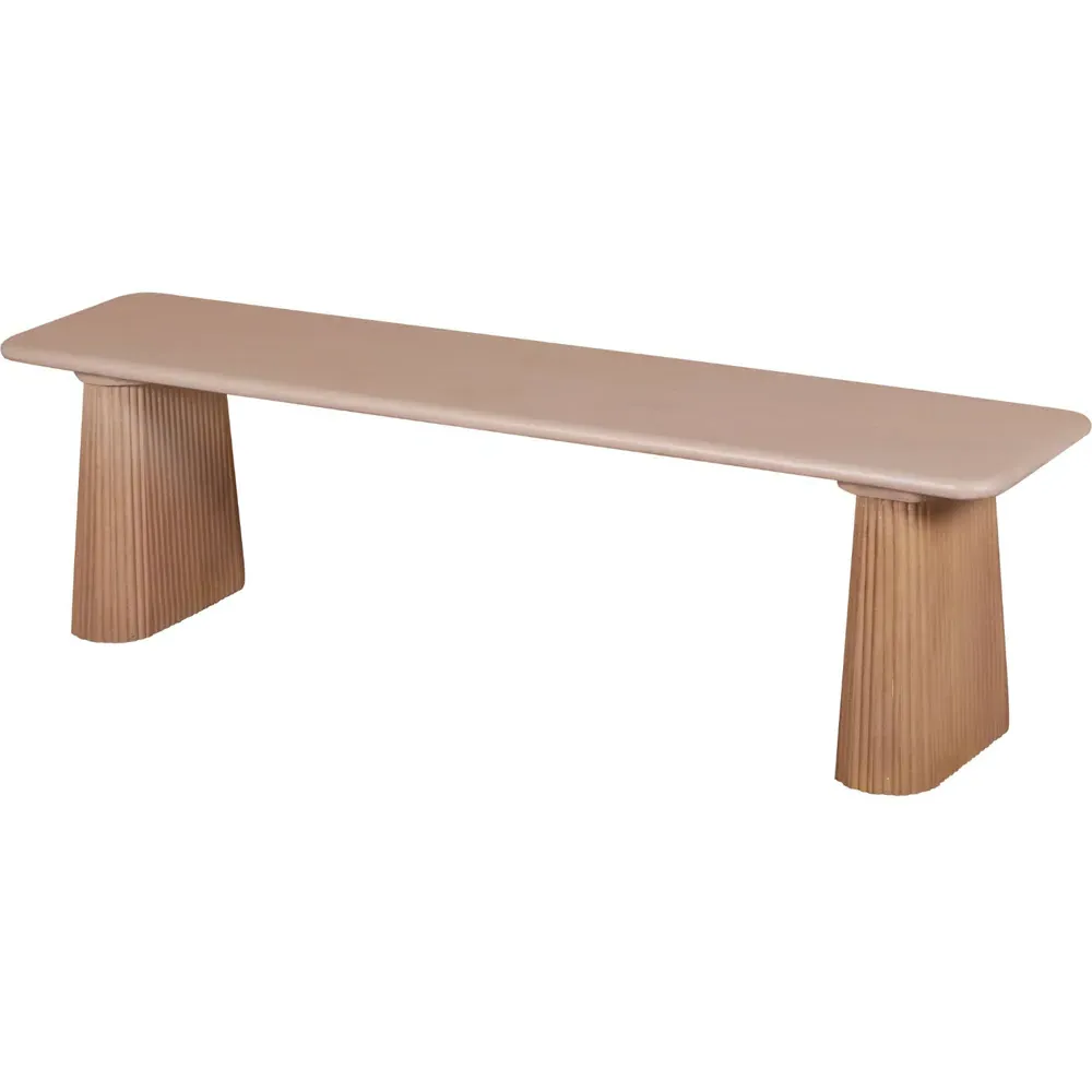 Jodhpur 2-Seater Dining Bench - Brown, Mango Wood