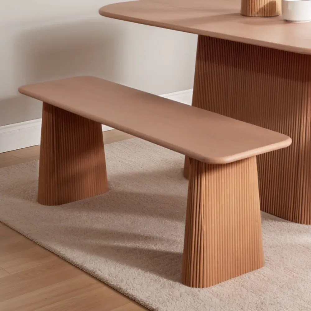 Jodhpur 2-Seater Dining Bench - Brown, Mango Wood