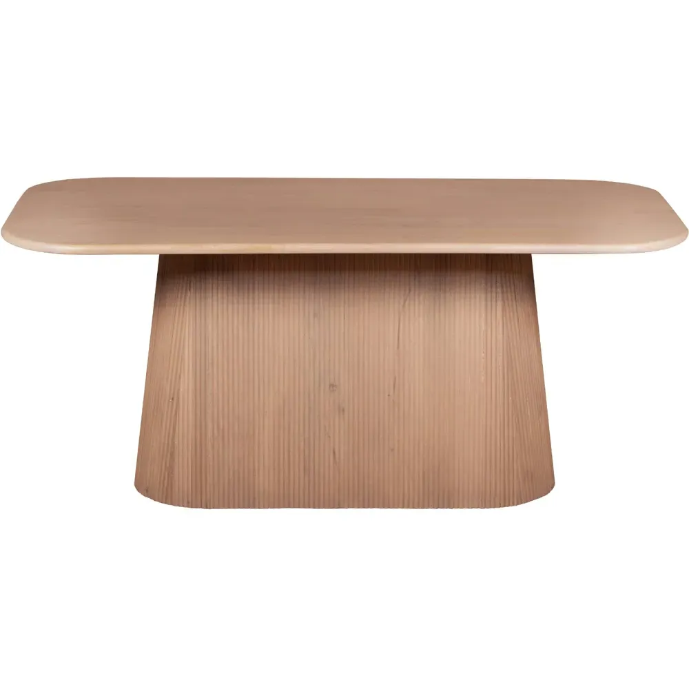 Jodhpur 8-Seater Dining Table - Brown, Solid Wood