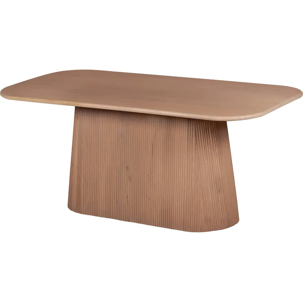 Jodhpur 8-Seater Dining Table - Brown, Solid Wood