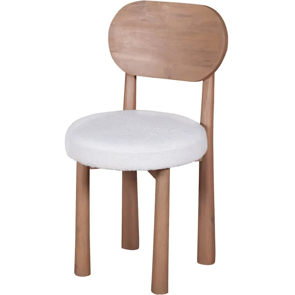Jodhpur Set of 2 Dining Chairs - Brown, Mango Wood