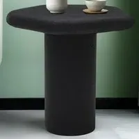 Udaipur Pentagon End Table - Black