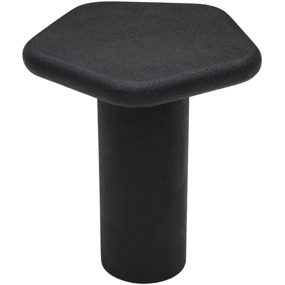 Udaipur Pentagon Side Table - Black