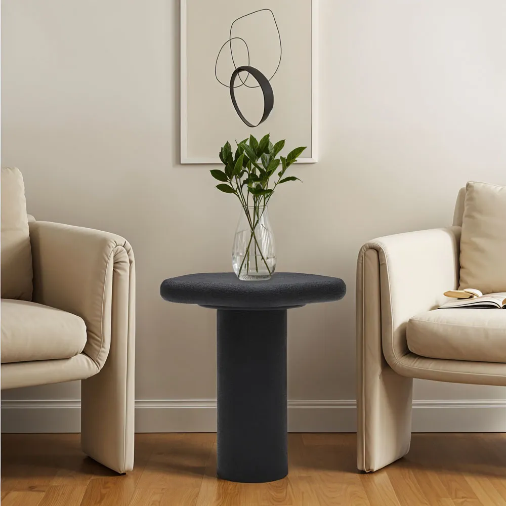 Udaipur Pentagon Side Table - Black