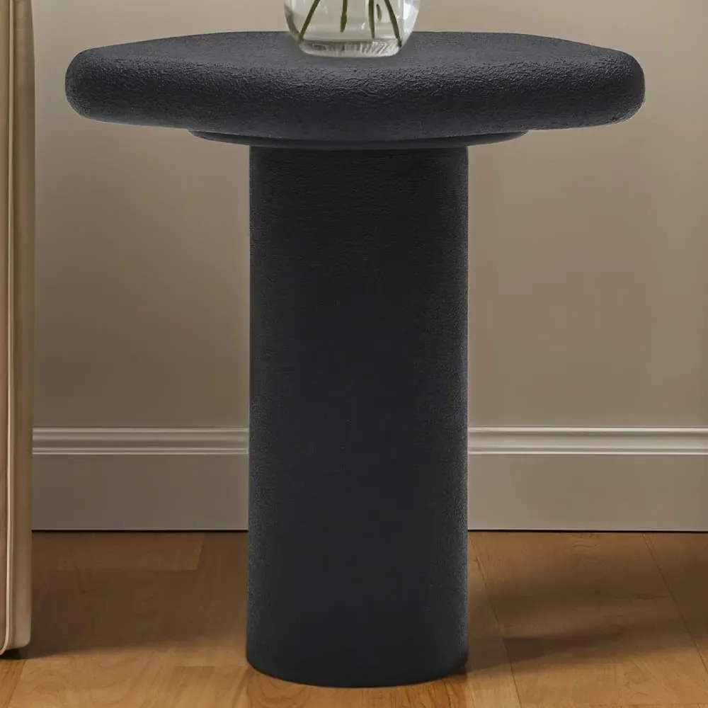 Udaipur Pentagon Side Table - Black