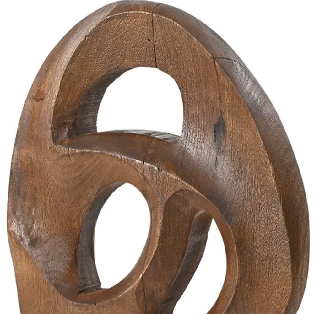 Wooden Ornament 51cm - Brown