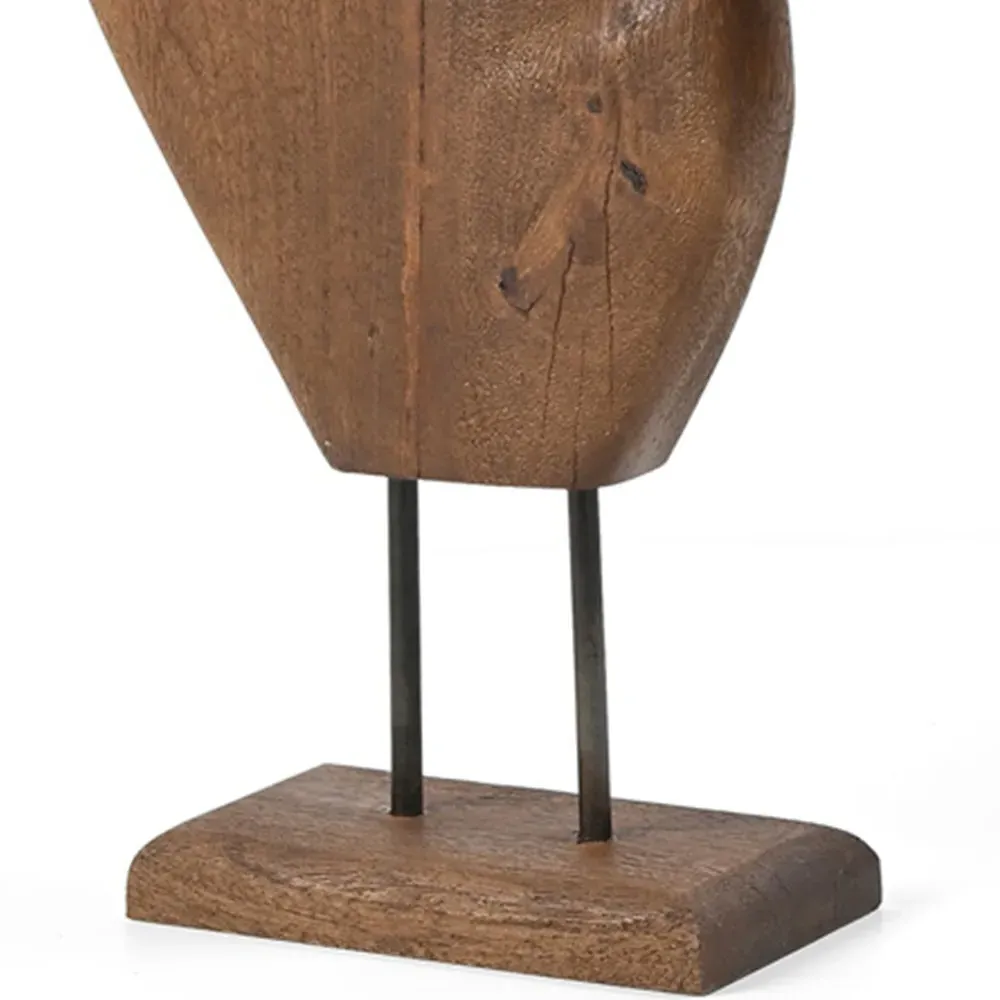 Wooden Ornament 51cm - Brown