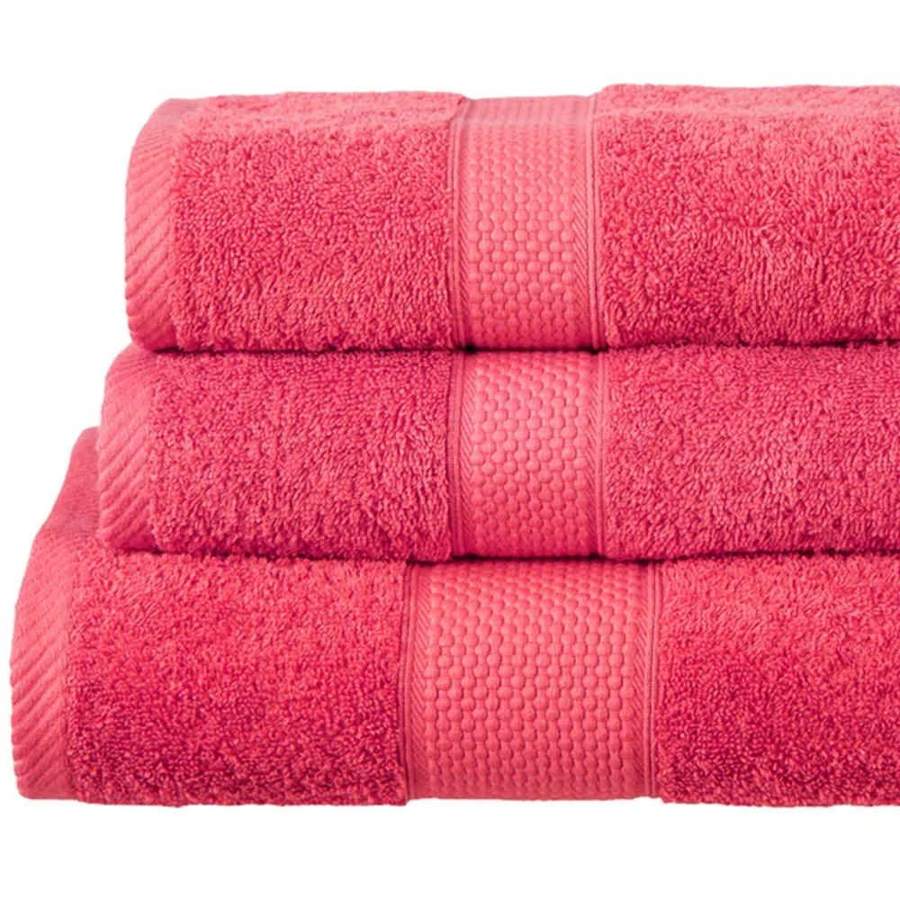 Hotel Quality Turkish Bath Mat - Pink, Combed Cotton