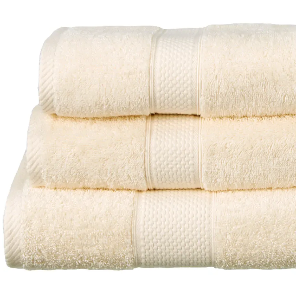 Ringspun Combed Cotton Extra Large Bath Sheet - Cream