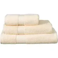Ringspun Combed Cotton Extra Large Bath Sheet - Cream