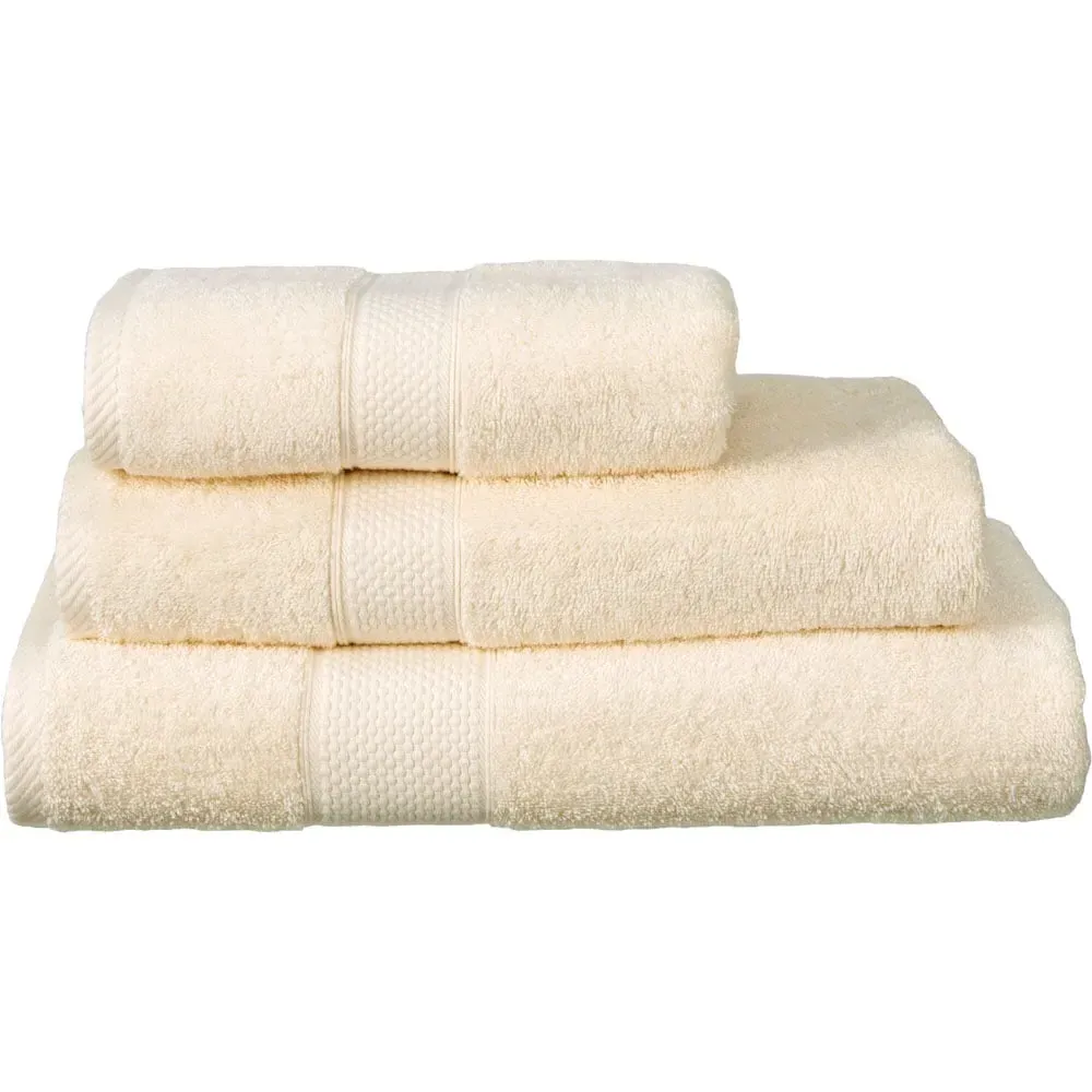 Ringspun Combed Cotton Extra Large Bath Sheet - Cream