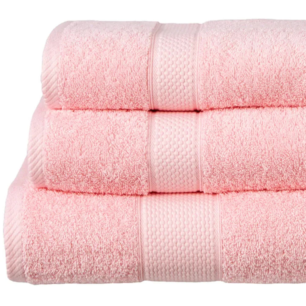 Ringspun Combed Cotton Extra Large Jumbo Turkish Bath Sheet - Pink