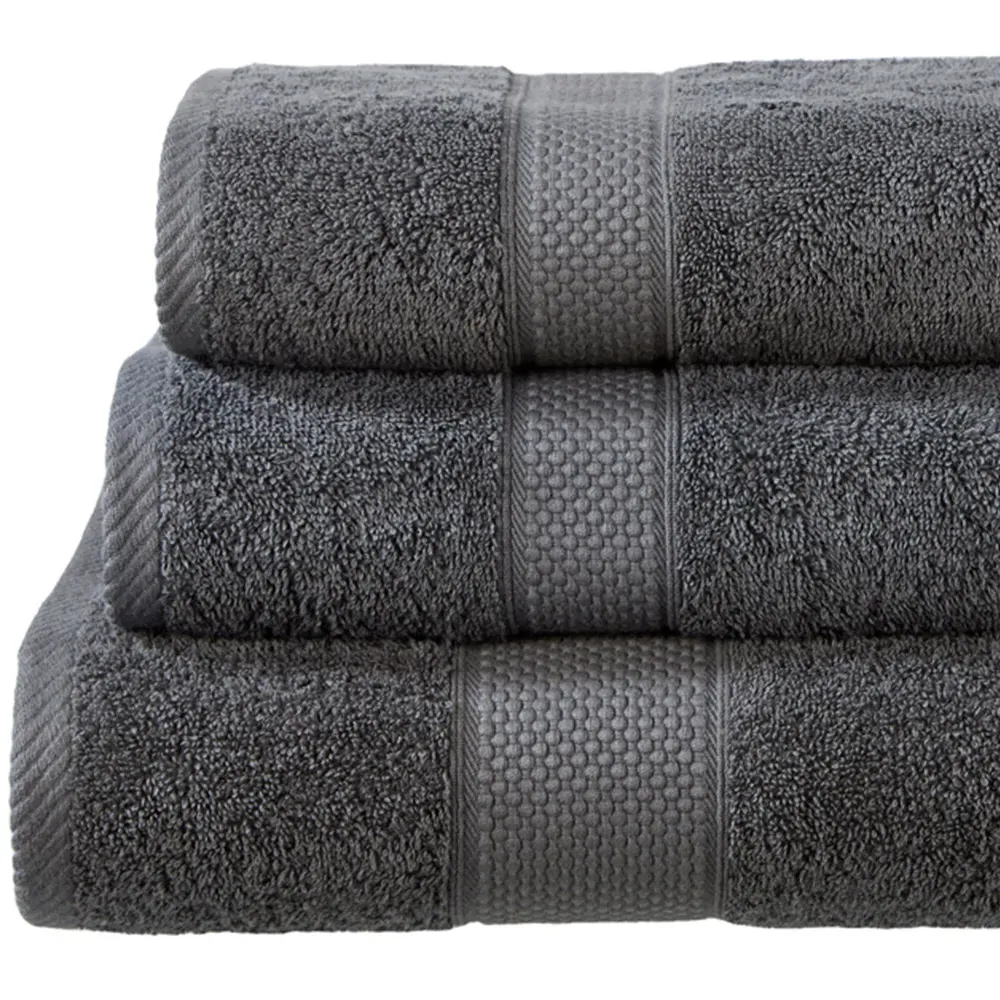 Ringspun Combed Cotton Extra Large Turkish Bath Sheet - Grey