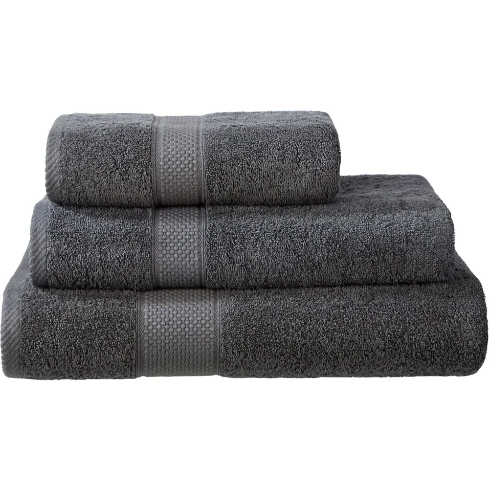 Ringspun Combed Cotton Extra Large Turkish Bath Sheet - Grey