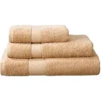 Ringspun Combed Cotton Stone Turkish Bath Towel 2 Pack