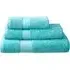 Ringspun Combed Cotton Turkish Bath Sheet - Aqua
