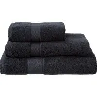 Ringspun Combed Cotton Turkish Bath Sheet - Black