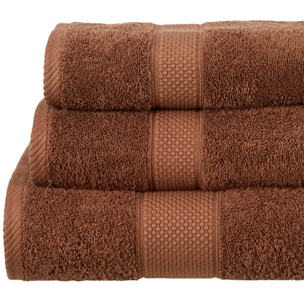 Ringspun Combed Cotton Turkish Bath Sheet - Chocolate