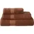 Ringspun Combed Cotton Turkish Bath Sheet - Chocolate