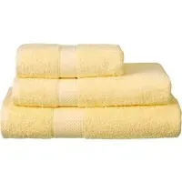 Ringspun Combed Cotton Turkish Bath Sheet - Lemon