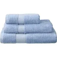 Ringspun Combed Cotton Turkish Bath Sheet - Light Blue