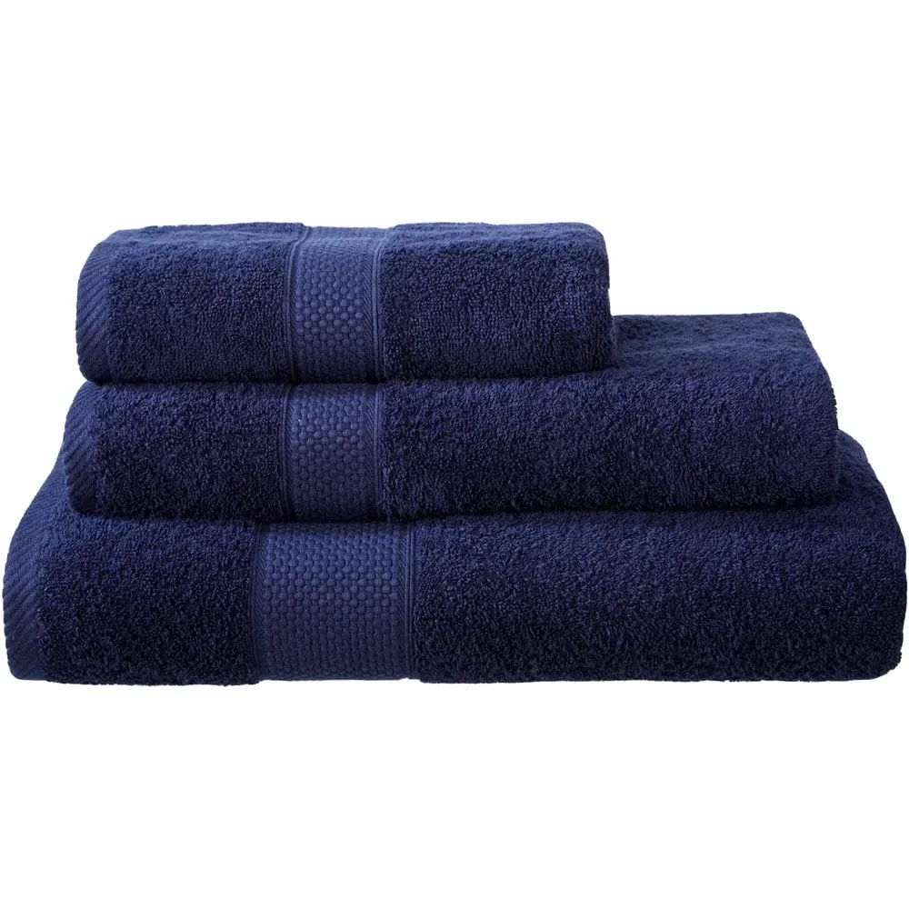 Ringspun Combed Cotton Turkish Bath Sheet - Navy