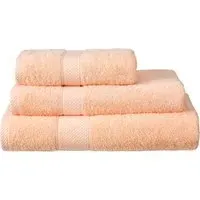 Ringspun Combed Cotton Turkish Bath Sheet - Peach