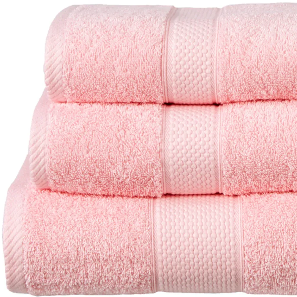 Ringspun Combed Cotton Turkish Bath Sheet - Pink
