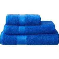 Ringspun Combed Cotton Turkish Bath Sheet - Royal Blue