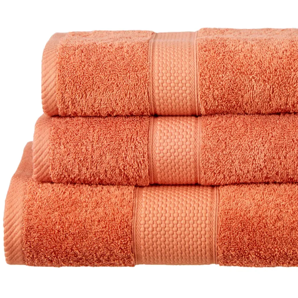 Ringspun Combed Cotton Turkish Bath Sheet - Terracotta