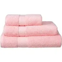 Ringspun Combed Cotton Turkish Face Towel 2 Pack - Pink