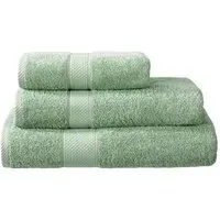 Ringspun Combed Cotton Turkish Face Towel 2 Pack - Seafoam