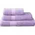 Ringspun Combed Cotton Turkish Guest Towel 2 Pack - Lilac