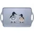 Duck and Drake Handled Tea Tray