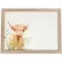 Highland Cow Cushion Lap Tray