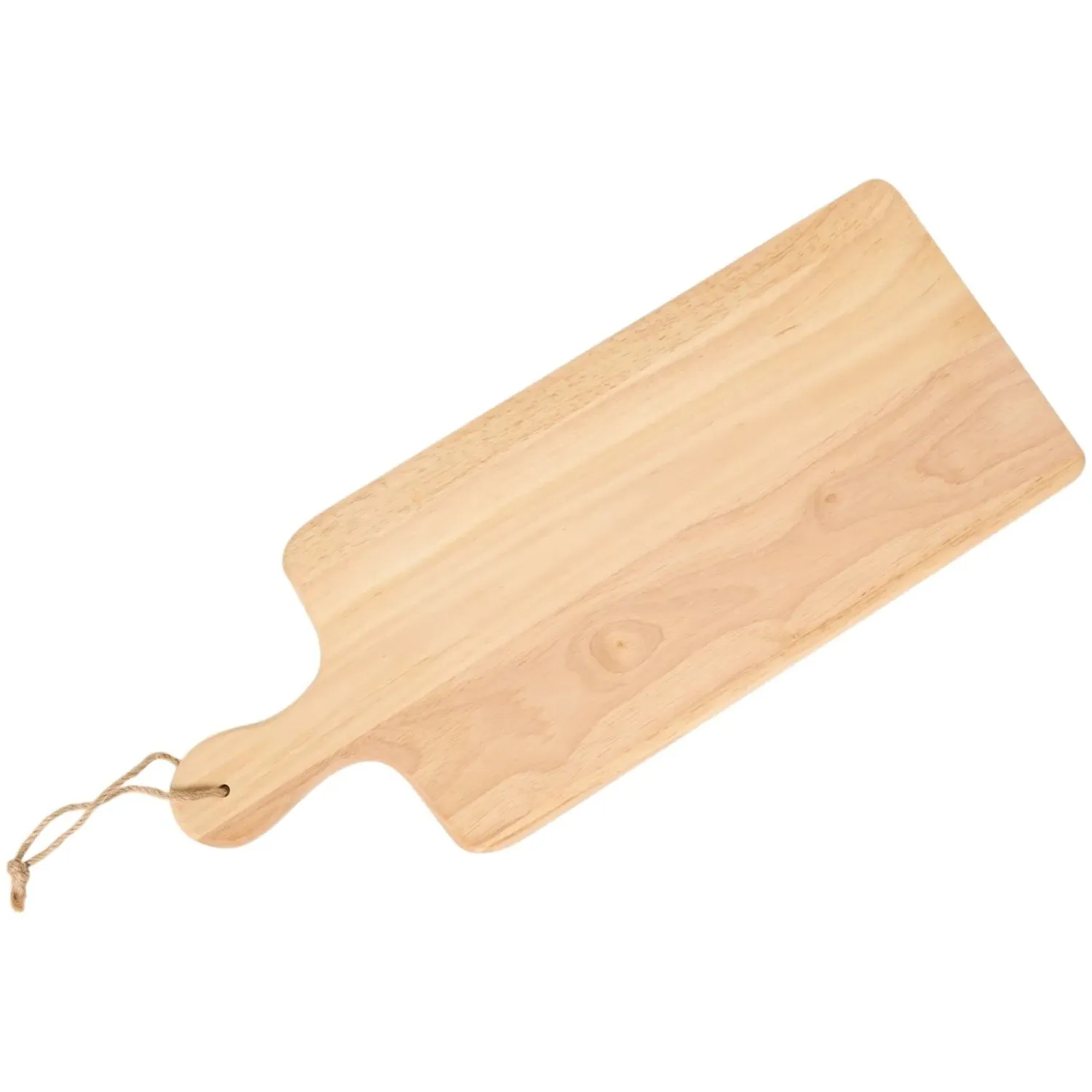 Highland Cow Oak Paddle Chopping Board - Natural