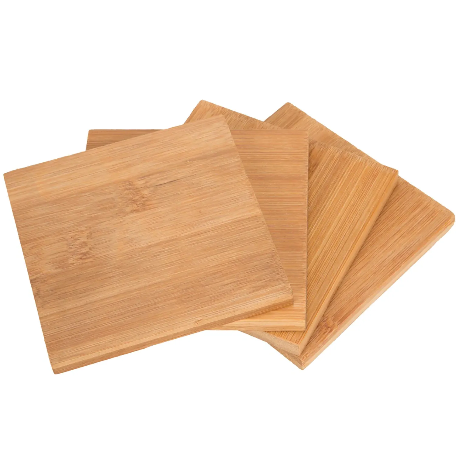 4 Pack Bamboo Coasters image