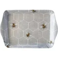 Bee Small Drinks Tray - Honeycomb Design