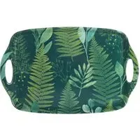 Botanical Fern Large Tray - Green, Melamine