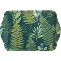 Botanical Fern Mini Trinket Tray - Green, Melamine