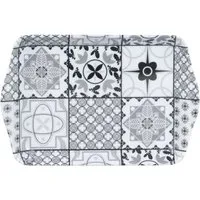 Tile Mini Trinket Tray - Black and White