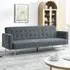 Olivia 3-Seater Sofa Bed - Slate Grey