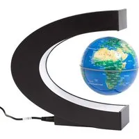 Floating Globe Light - Black