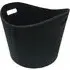 Firewood Felt Basket - Black