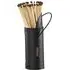 Match Holder with Long Matches - Black