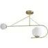 Bora 2 Light Bar Pendant Light - Gold, Brass