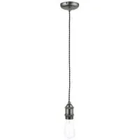 Cali Ceiling Pendant with Adjustable Cable - Pewter