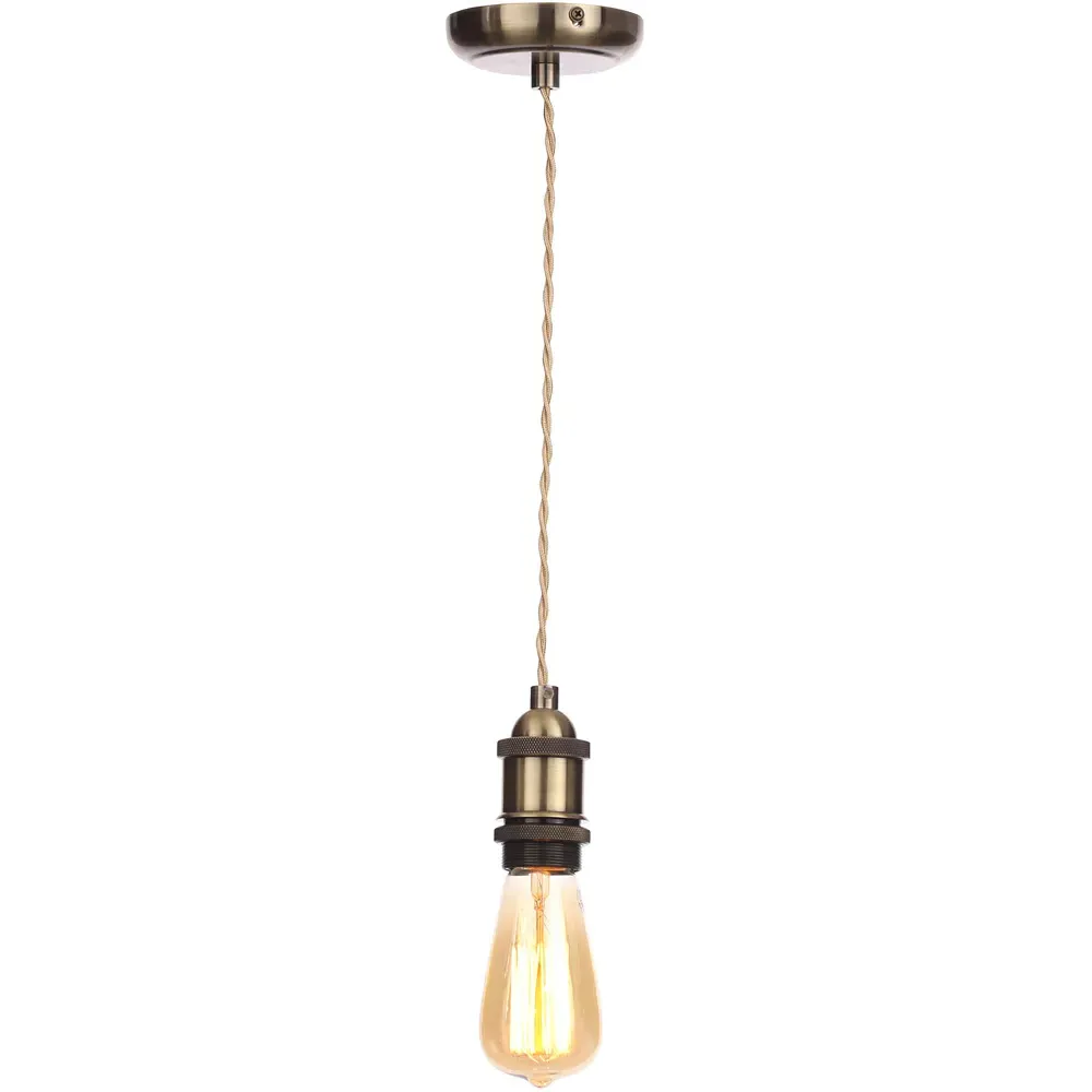 Inlight Cali Cable Ceiling Pendant - Gold, Brass